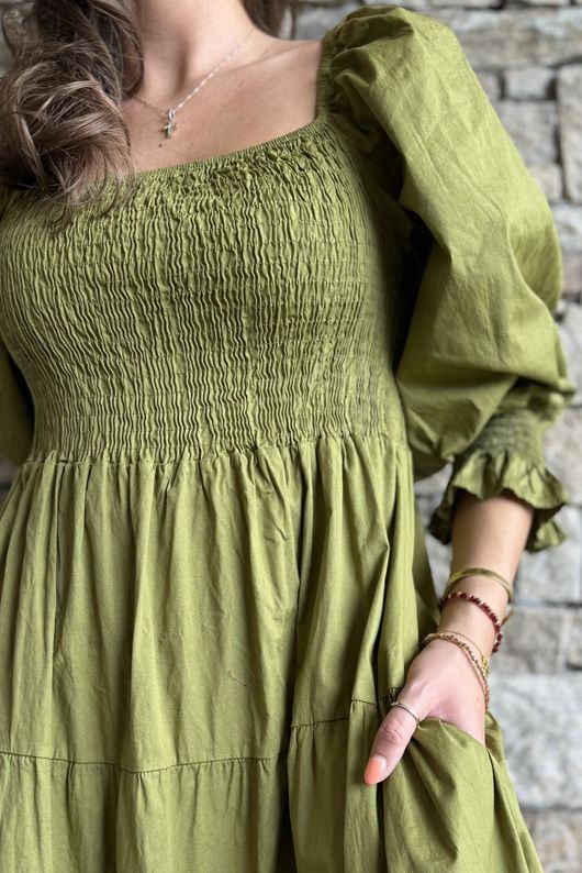 Paloma Darling Dress Olive